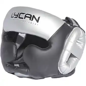 Casco de boxeo silver black l lycan