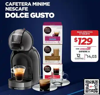Tia Dolce gusto cafetera minime nescafe oferta