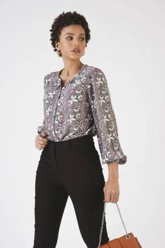 De Prati Blusa estampada expressions oferta