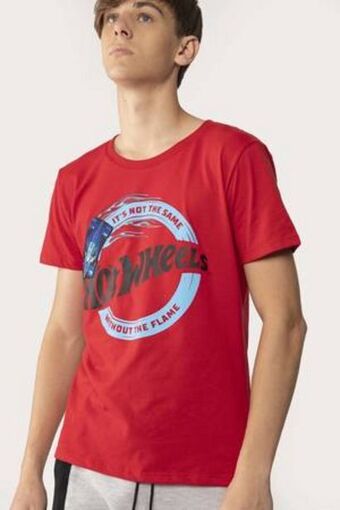 De Prati Camiseta estampada hot wheels oferta