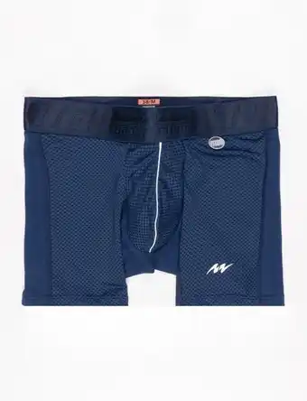 Moda RM Boxer en microfibra azul marino oferta