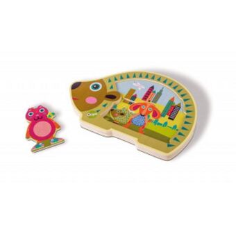 Bebemundo Rompecabezas madera ciudad. oferta