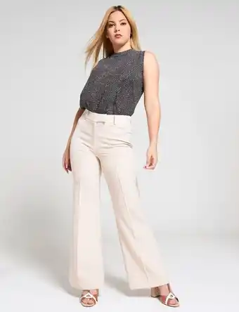 Moda RM Pantalón clásico basta ancha oferta