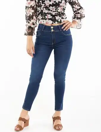 Moda RM Jean entallado 2 botones oferta
