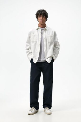 ZARA Pantalón straight fit oferta