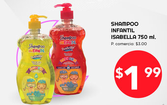 Tia Shampoo Infantil Isabella 750ml oferta