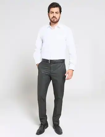 Moda RM Pantalón ejecutivo basta recta unicolor oferta