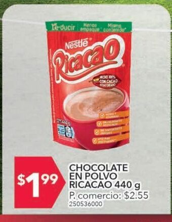 Tia Chocolate en polvo ricacao 440g oferta