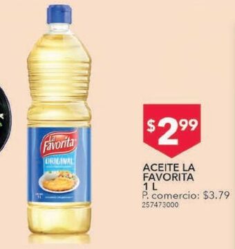 Tia Aceite la favorita 1l oferta