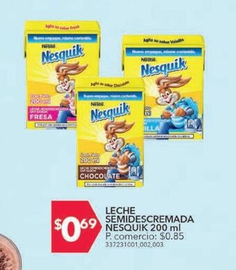Tia Leche semidescremada nesquik 200ml oferta