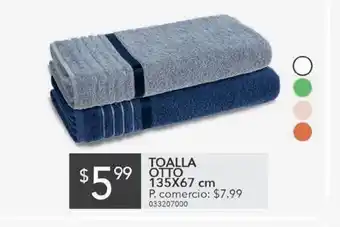 Tia Toalla otto 135x67c, oferta