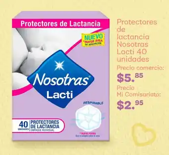 Mi Comisariato Protectores de Lactancia Nosotras Lacti 40 unidades oferta