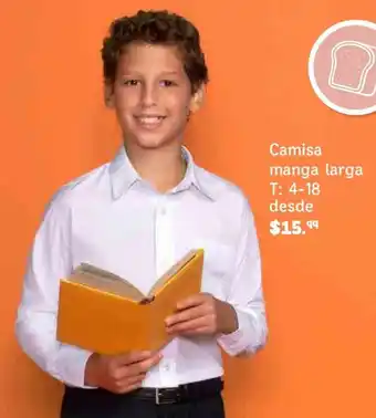 Mi Comisariato Camisa Manga Larga 4-18 oferta