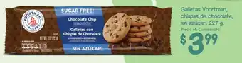 Mi Comisariato Galletas Voortman Chispas de Chocolate sin Azúcar 227g oferta