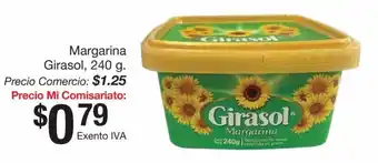 Mi Comisariato Margarina Girasol 240g oferta