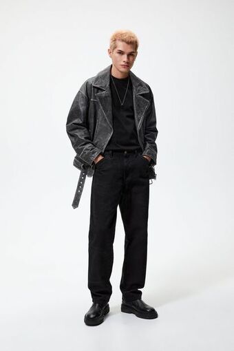 ZARA Pantalón bolsillo carpintero oferta