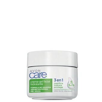 AVON Avon care crema - gel facial 3 en 1 árbol de té piel grasa 100 g oferta