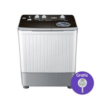 Marcimex Mabe - lavadora semiautomatica lmd6124pbab0 16 kg | blanco oferta