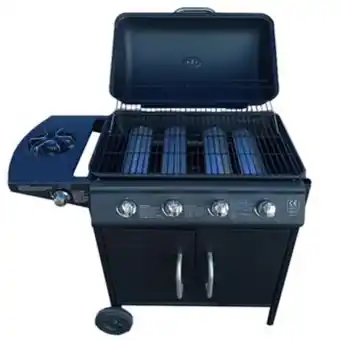 Marcimex Bazzuka - parrilla asadadora gas georgia 4q1| negro oferta