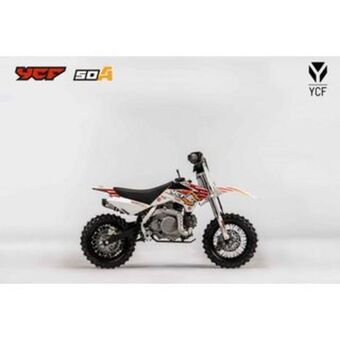 Marcimex Ycf - moto pit bike 50a| blanco 2021 oferta