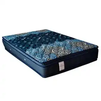 Marcimex Paraiso - colchón deluxe doble top azul| 2 plazas oferta