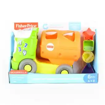 Juguetón Fisher price camion de bloques de aprendizaje oferta