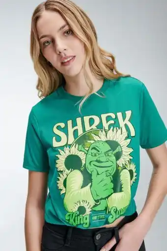 Koaj Camiseta, con estampado en frente, de shrek oferta