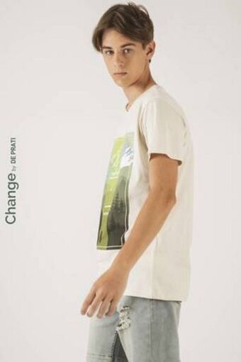 De Prati Camiseta h&o change estampada oferta