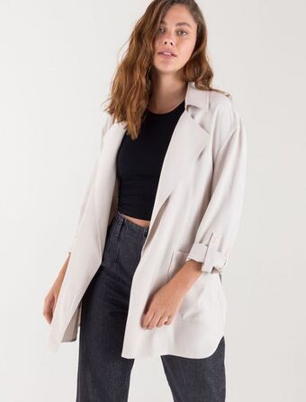 NAF NAF Chaqueta oversized abierta oferta