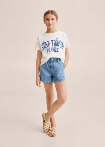 Camiseta estampado mariposas