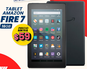 Novicompu Tablet Amazon Fire7 16GB oferta