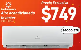 Artefacta Indurama Aire Acondicionado Inverter oferta