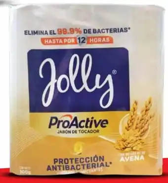 Jabón Jolly, Avena, 3 Unid 100g