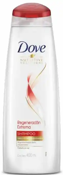 Mi Comisariato Shampoo Dove, Regeneración Extrema 400ml oferta