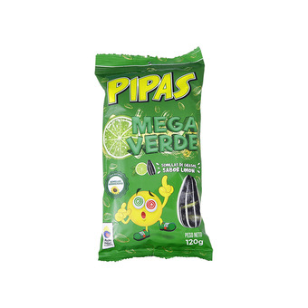 Akí Mega verde pipas semillas girasol limón oferta