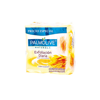 Akí Jabón palmolive exfoliación diaria avena y azúcar more 3 x 120 g oferta