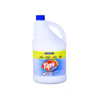 Akí Tips cloro liquido original 3800 ml yapa tips desinfectante lavanda 500 ml oferta