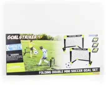 Juguetón Arco de futbol doble plegable oferta