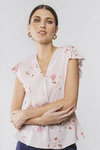 De Prati Blusa estampada expressions oferta