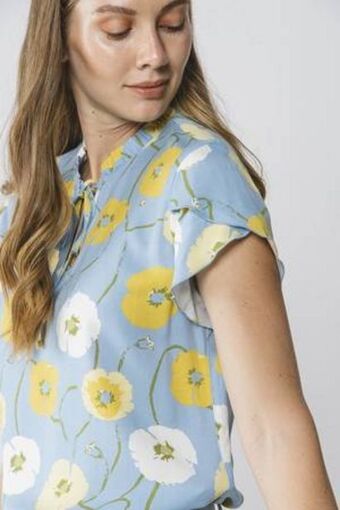 De Prati Blusa estampada expressions oferta