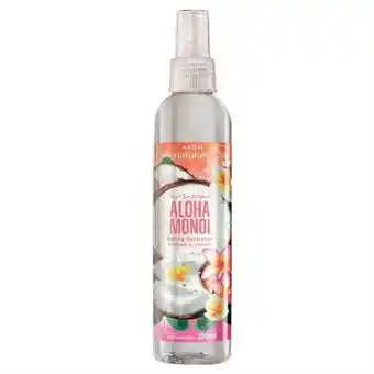 AVON Naturals colonia spray coco y flor de monoi 200 ml oferta