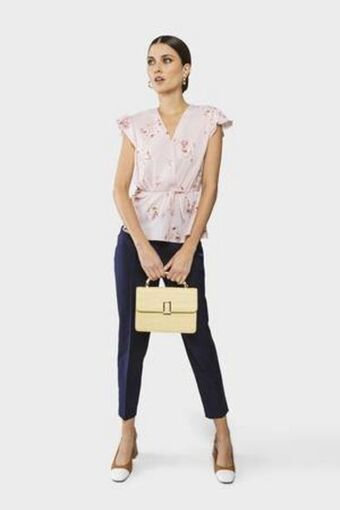 De Prati Blusa estampada expressions oferta