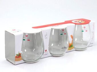 Colineal Vasos de vidrio set x3 ducale oferta