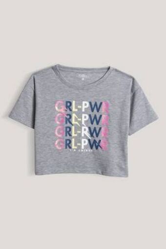 De Prati Camiseta de algodón semi crop estampada kiddo oferta