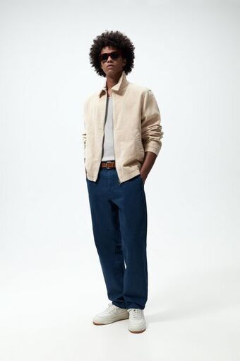 ZARA Pantalón straight fit oferta