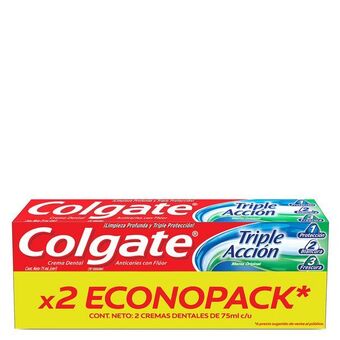 Colgate pasta dental triple acción...