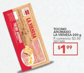Tia Tocino ahumado la vienesa 200g oferta
