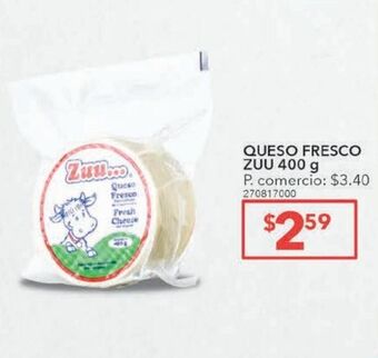 Tia Queso fresco zuu 400g oferta