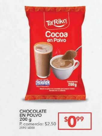 Tia Chocolate en polvo ta'riko 200g oferta