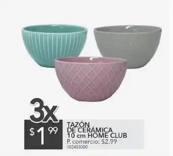 Tia Tazón de cerámica 10cm home club oferta
